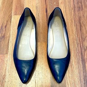 Naturalizer Black, Leather Flats Size 10
